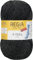 REGIA 4-fädig Uni 9801276-00522 anthrazit meliert Handstrickgarn, Sockengarn, 50g Knäuel