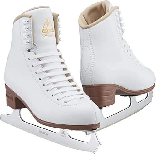 Jackson Ultima Artiste JS179 Schlittschuhlaufen, Schlittschuhe, Weiss/opulenter Garten, 4.5 C Women's