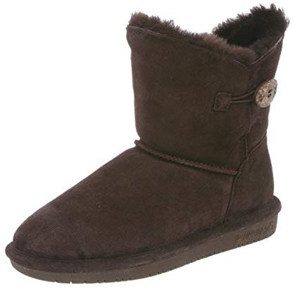 Bearpaw Rosie, Damen Schlupfstiefel, Braun (Chocolate Ii 205), 37 EU (4 UK)