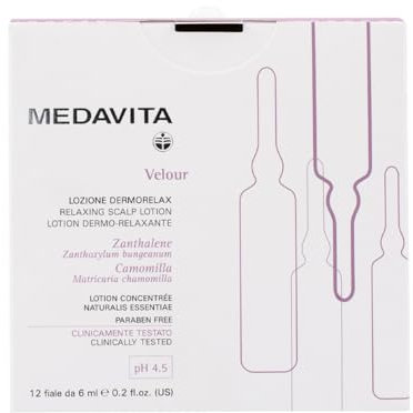 Medavita Cute Velour Lotion gegen unspezifischen Juckreiz der Kopfhaut pH 4.5 12x6ml