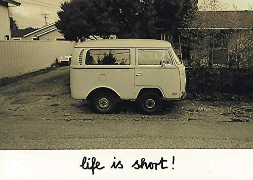 Inkognito Postkarte A6 • 4301 ''VW-Bus Künstler: Folke Kerckhoff • Satire