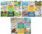 Melissa & Doug Reusable Sticker Pads Set: Prehistoric, Habitats, and Vehicles