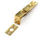 Securit Brass Flush Bolt - 100mm