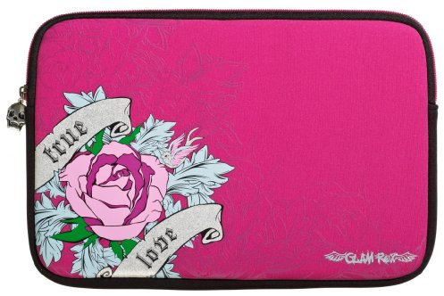 Glam Rox Rose Neoprene Notebooktasche 25,9cm (10,2 Zoll), pink