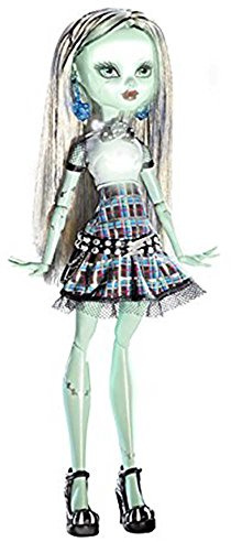 Mattel Y0424 - Monster High - Monsterspaß Alive Frankie Stein, Puppe mit Licht- und Soundeffekten