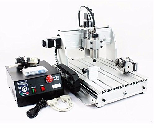 GOWE Mini fresatrice CNC 4 assi CNC Router di legno con mandrino di raffreddamento ad acqua 800W per il taglio di metalli