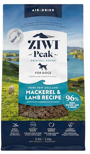 Ziwi Peak Daily Dog Cuisine Mackerel and Lamb Pouches, 2.5 kg