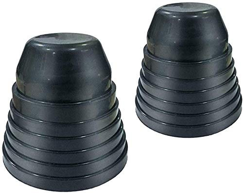 FMS 2 PCS Universel Capuchons Anti Poussière en Caoutchouc pour LED Ampoules de Phare Voiture Couvercle Anti Poussière