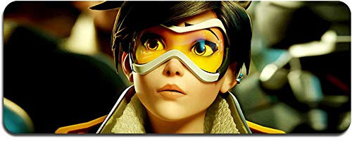 Overwatch großes Mauspad - wasserdicht und rutschfest (9, 900 * 400 * 3MM/35.5 * 15.7 * 0.12inch)