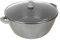 KASANOVA Grand pot antiadhésif ligne I Gianti, avec couvercle en verre (40 cm)
