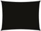 vidaXL Voile de Parasol Voile d'Ombrage Ecran Solaire de Jardin Store de Patio Terrasse Balcon Extérieur Tissu Oxford Rectangulaire 2,5x4 m Noir