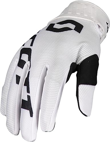 SCOTT 450 Fury Motocross Handschuhe, weiß/schwarz, XL