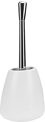 JKXWX Toilettenbürstenhalter Langer Griff Keramik Toilettenbürste Base Toilettenbürste Modern Design Bodenart Toilettenbürste Haushalt Badezimmer Reinigung WC Pinsel Set Toilettenbürste (Color : A)