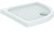 Ideal Standard - Eurovit, Piatto doccia quadrato con angolo curvo in ceramica 80x80cm, Bianco