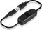 GINTOOYUN Cable USB C con botón de encendido/apagado USB tipo C macho a hembra cable de alimentación con interruptor para Raspberry Pi 4B fuente de alimentación 30cm