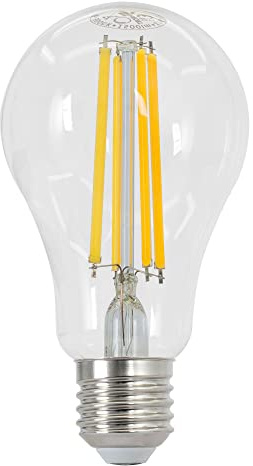 Maxkomfort 10x LED Glühbirne dimmbar Filament Leuchtmittel Vintage E27 11W A67 1500 Lumen warmweiß