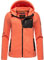 MARIKOO Damen Fleecejacke warm mit Kapuze Mount Iwaki Coral Gr. XS