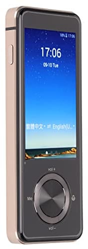 Sprach übersetzer Gerät, 3-Zoll-Touchscreen Smart Voice Translator, 109 Online 12 Offline-Übersetzer, 43 Fotografie Sprache Echtzeit-Sprach übersetzer Gerät (Luxus-Gold)