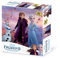Grandi Giochi PUR02000 Frozen, ELSA, Anna e Olaf Eiskönigin II horizontales Linsenpuzzle mit 500 Teilen und 3D-Effektverpackung-PUR02000