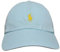 POLO RALPH LAUREN Herren Piraten-Polo-Bär-Kappe im Used-Look, Soft Aqua (gelbes Pony), Einheitsgröße