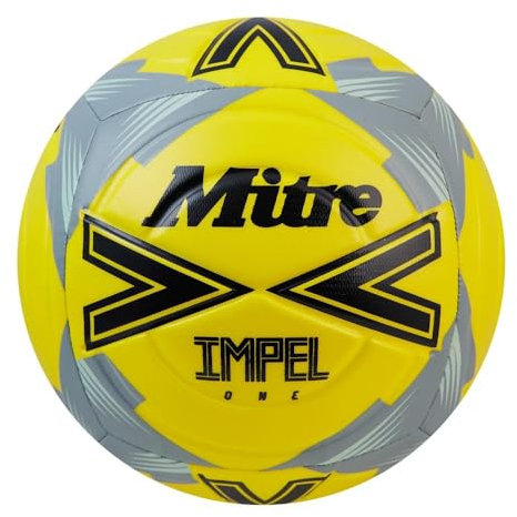 Mitre - Impel One Fußball 2024 (5) (Gelb/Schwarz/Grau)