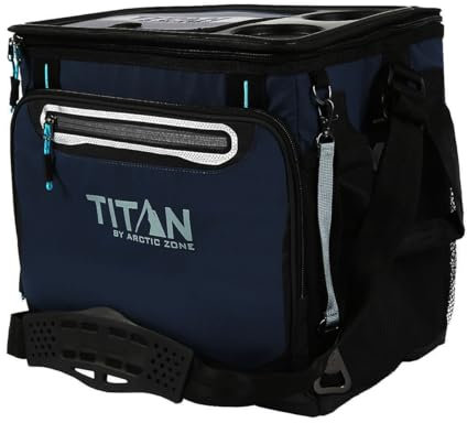 Titan Arctic Zone - Bolsa térmica plegable aislada a prueba de fugas, capacidad para 40 latas