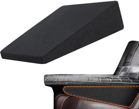 Car Seat Lift Cushion | Car Seat Pad | Wedge Seat Cushion | Heightening Seat Cushion | Adult Booster Seat | Compact Velvet for Elevation for Men and Women Travel