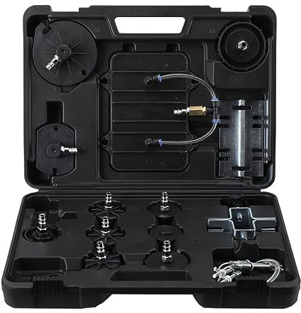ATEdata Werkzeuge Adapter Set 13 TLG. für Druckluft Bremsenentlüfter Bremsenentlüftungsgerät E20