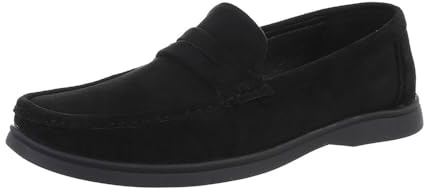 Ital Design Loafers for Men in Black