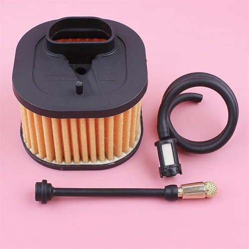 LALAL Kit de manguera de línea de filtro de aceite y combustible de aire for motosierra Husqvarna 372 372XP, pieza de repuesto for motosierra