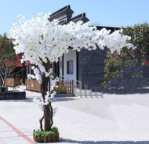 Arbre de cerisier artificiel en fleurs, arbre à souhaits artificiel, grande décoration intérieure et extérieure pour exposition et shopping