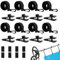 Sangles pour Couverture Solaire De Piscine | Kit De Fixation pour Enrouleur De Bâche Solaire - Accessoires de Piscine Extérieure avec Montage Facile pour Maison Hôtel Terrasse
