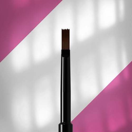 STALEKS PRO Expert Nagelpinsel Set, Liner, Gel, Ombre & Angled Brushes, Schwarz, Kunststoffgriff, Professionelle Nail Art Pinsel, Serie NBE (NBE-08)
