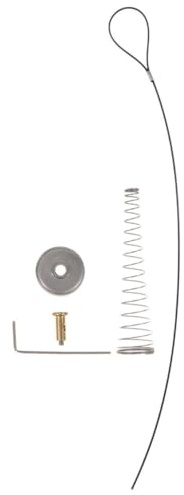 Torriegel Kabelzug 1 Satz für Zaun und Tor, Stahl und PVC