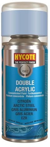 Hycote XDCT603 Double Acrylic Spray Paint for Citroen 150 ml - Arctic Steel