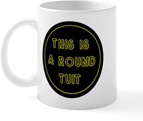 CafePress Round Tuit Mug 11 oz (325 ml) Ceramic Coffee Mug