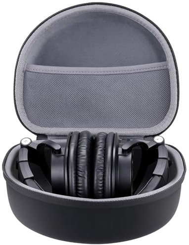co2CREA Duro Viaggio Caso Copertina per Audio Technica ATH-M50X M40X M30X M50 M40 M30 M20X M50XGM cuffie monitor professionali(solo scatola)