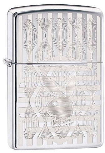 Zippo Unisex – Erwachsene Armor HP Blue Diamonds Benzinfeuerzeug, Transparent, 6 x 6 x 8 cm