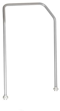 Sport-Thieme Trampolin Haltegriff Thera-Tramp | Höhenverstellbar, rutschfest | Zubehör für Mini Trampolin | Stahl | Schwarz | Für Balance, Sicherheit & Training