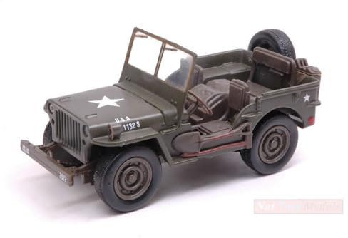 New Ray NY54133 Jeep Willys PB Military 1:32 MODELLINO Die CAST Model