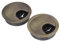 SHANOER Metal Cable Grommet Antique Bronze for Management of Office & Computer Desk Wires (50MM)