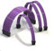 LINKUP - AVA 30cm PSU Personalizzato Prolunga Cavo Alimentatore Mod PC GPU | Intrecciato con Kit Pettine | 1x 24 P (20 + 4) | 1x 8 P (4 + 4) CPU | 2x 8 P (6 + 2) GPU | 300mm - Viola