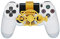 SHEAWA Mando de juego PS4 Mini volante de repuesto para Sony PS4 Racing Game Accessories (metal dorado)