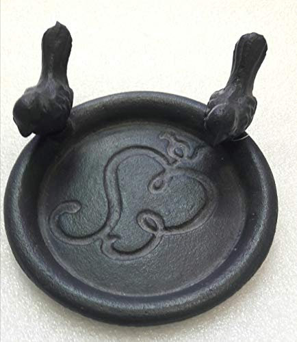 IDELLIA Idelia Vogelfutterhaus aus Gusseisen