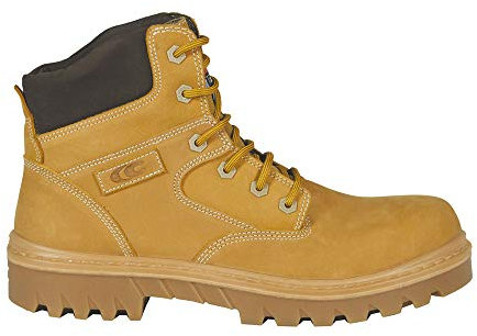Cofra 26890 – 000.W48 Buffalo S3 WR CI HI HRO SRC – con protezione dal freddo (CI) e resistente al calore (HI) – pelle italiana – senza metallo – resistente all'acqua – Taglia: 48
