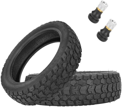 Tmom 8,5 Zoll Roller Reifen Rutschfeste Dicke Reifen 50/75-6.1 Ersatzreifen für Xiaomi M365/1s/M365 Pro/Pro2 Elektroroller Verschleißfeste Reifen Explosionssicher Scooter Offroad-Reifen (2 PCS)