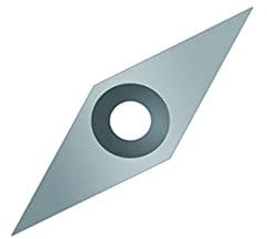 Holzdrehwerkzeuge Set mit 4 Hartmetall-Drehmaschinen Drehwerkzeuge mit Grob-, Hohl-, Detailer, Finisher und Griff, Vierkant, Diamant, Diamant R, Rundfräser,35° pointed blade