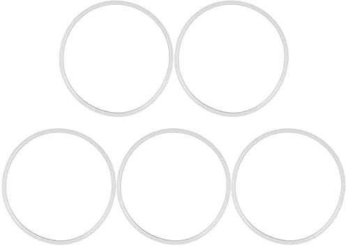 5Pcs Pressure Cooker Ring, Universal Silicone Sealing Ring Pressure Cooker Silicone Gasket Replaceable Pressure Cooker O Ring for Kitchen(26cm)