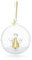 Swarovski Annual Edition 2022 Ornament, Weiße und Goldfarbene Kristalle, Teil der Annual Edition Kollektion