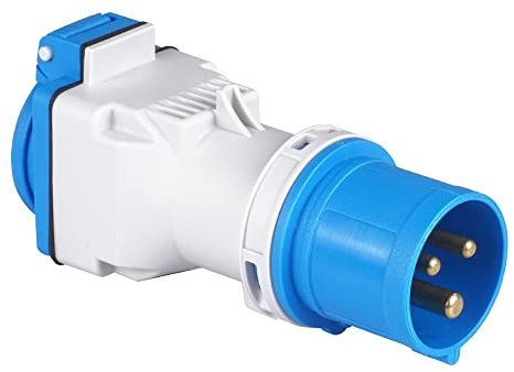 CEE Camping Adapter 16A auf 230V französisches System